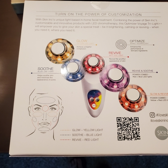 ❤Skin INC Optimizer Voyage Tri-Light 💚 - Picture 4 of 4